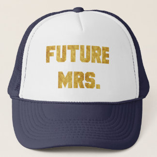 Casquette Future Mme Gold Goil Bride Hat