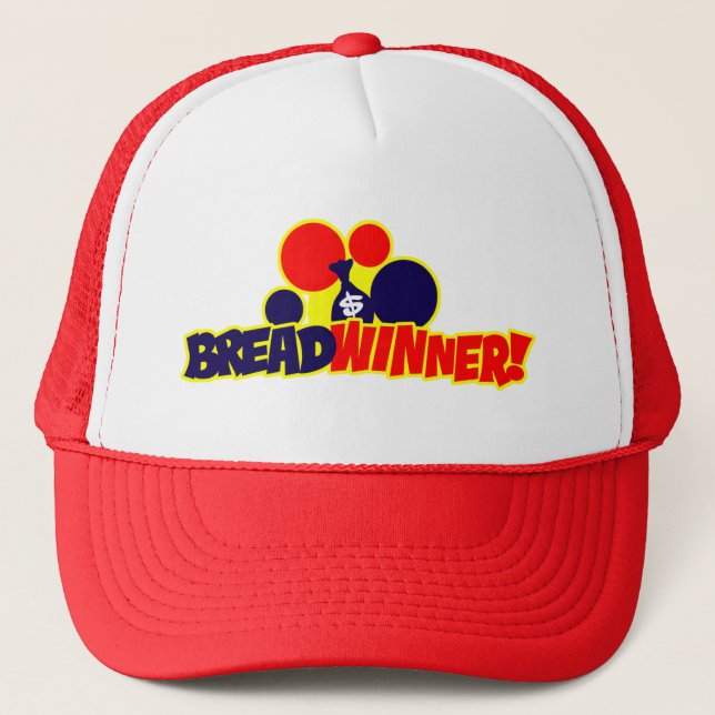 Casquette Gagnant de pain ! Obtention de l'argent (Devant)