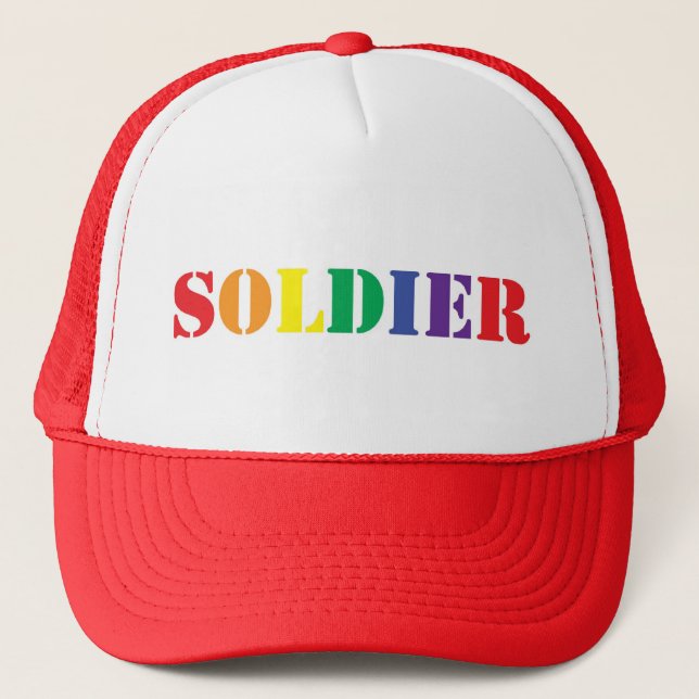CASQUETTE GAI de soldat ! (Devant)