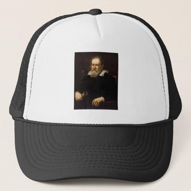 Casquette Galileo Galilei : Père de la science et de l'astro (Devant)