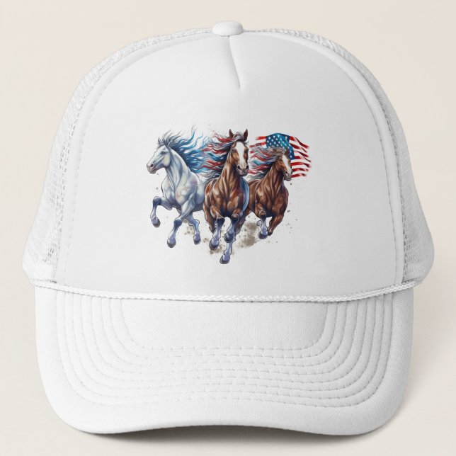 Casquette Galloping Freedom (Devant)