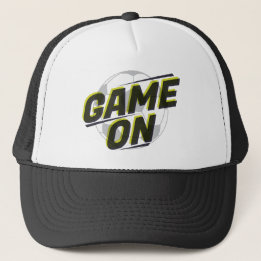 Casquette Game On Soccer Ball Graphic © GraphicLoveShop