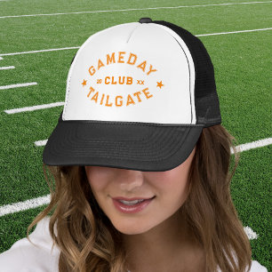 Casquette Gameday Tailgate Club Football Orange Personnalisé