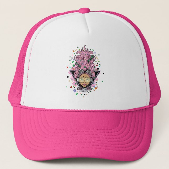 Casquette Gamer fille (Devant)