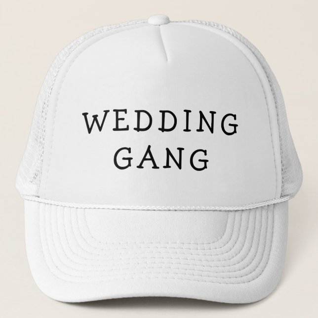 CASQUETTE GANG DE MARIAGE CHAPEAU DE GARÇON D'HONNEUR TUCKER (Devant)