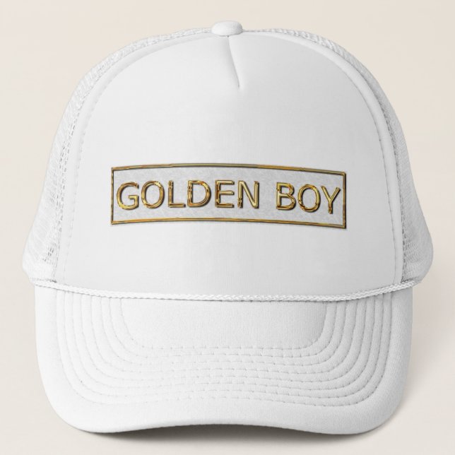 CASQUETTE GARÇON D'OR (Devant)