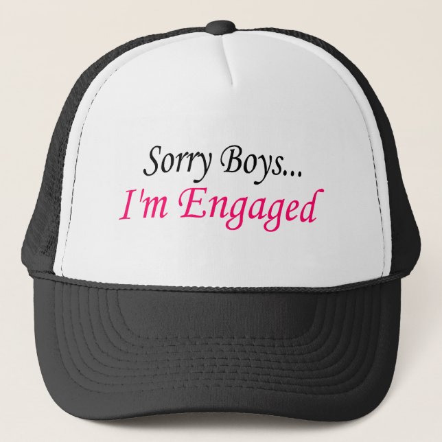 Casquette Garçons désolés Im engagé (Devant)
