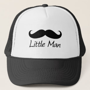 Casquette Garçons mignons de Chevron de petite moustache