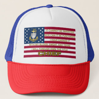 Casquette Garde côtière Chef Fierté