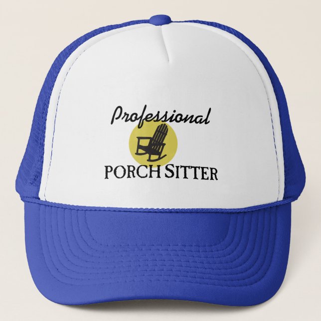 Casquette Garde d'enfants professionnelle de porche (Devant)