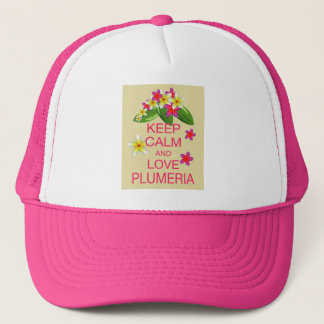 Casquette Gardez le calme et aimez la conception de