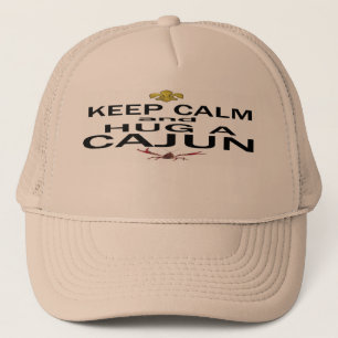 Casquette Gardez le calme et étreignez un Cajun