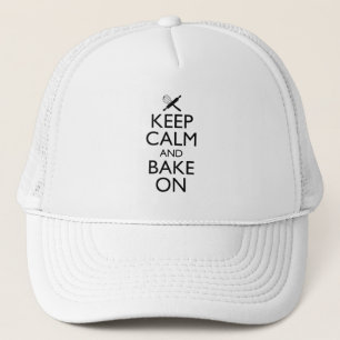 Casquette Gardez Le Calme Et Faites-Le Cuire