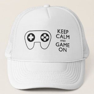 Casquette GARDEZ LE CALME ET LE JEU EN MARCHE - Pavé de jeu