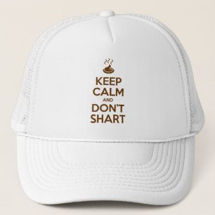 Casquette Gardez le calme et ne partagez pas