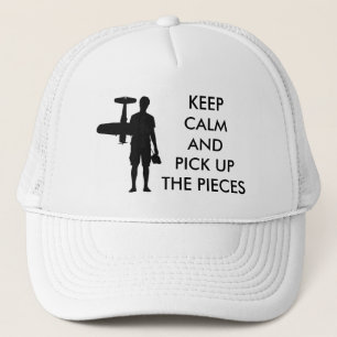 Casquette Gardez le calme et prenez les morceaux