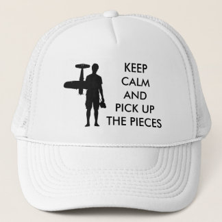 Casquette Gardez le calme et prenez les morceaux
