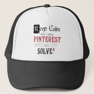 Casquette Gardez le calme, là n'êtes que rien Pinterest ne