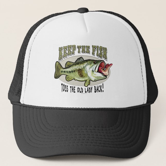 Casquette Gardez les poissons par des studios de Mudge (Devant)