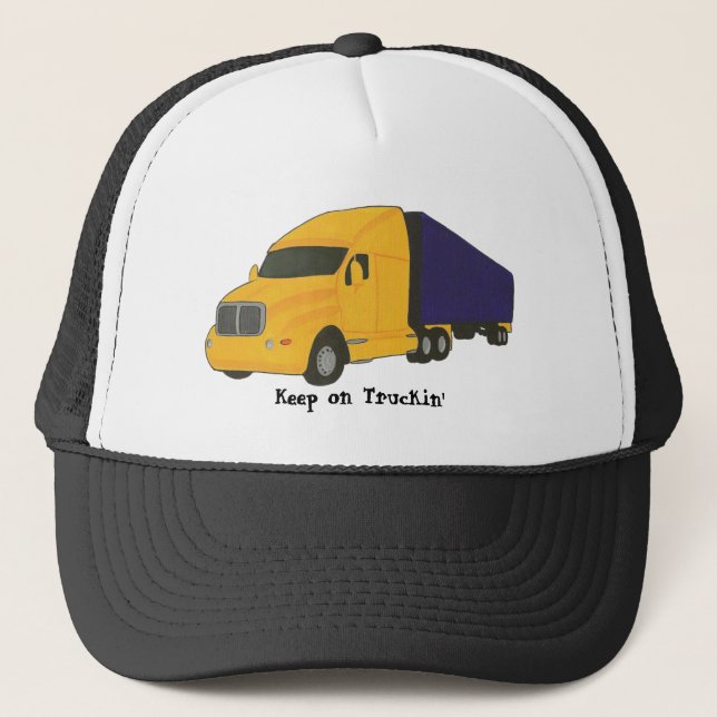 Casquette Gardez sur le camion de remorque de tracteur de (Devant)