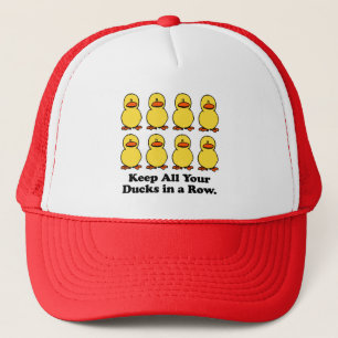Casquette Gardez tous vos canards en rang