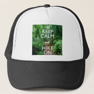 Casquette Gardez votre calme et continuez à marcher