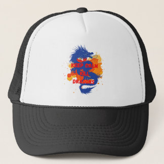 Casquette Gardez votre calme, tuez les dragons