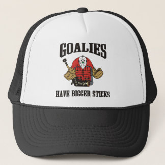 Casquette Gardien de but drôle d'hockey