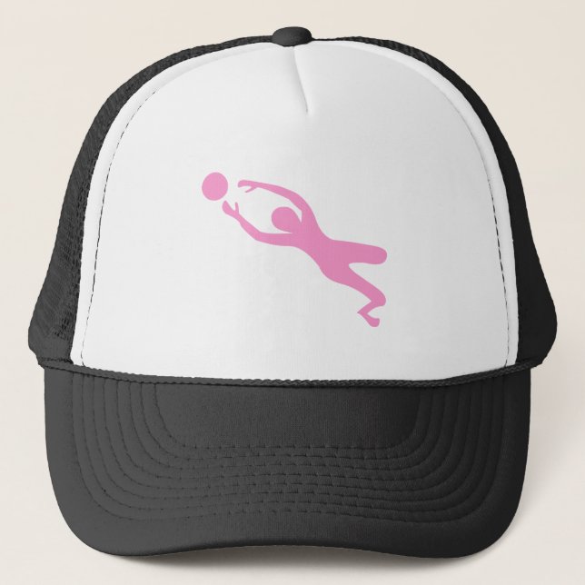 Casquette Gardien des objectifs - rose (Devant)