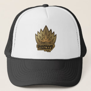 Casquette Gardiens de la Galaxie Insigne Doré