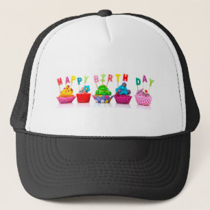 Casquette Gâteaux pour Joyeux Anniversaire