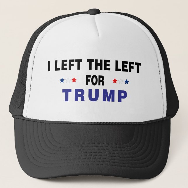 Casquette Gauche Pour Trump (Devant)
