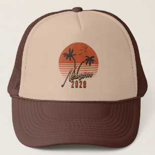 Casquette Gavin Newsom 2028 Pour Président Palm Tree Sunset