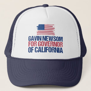 Casquette Gavin Newsom pour les élections du gouverneur de C