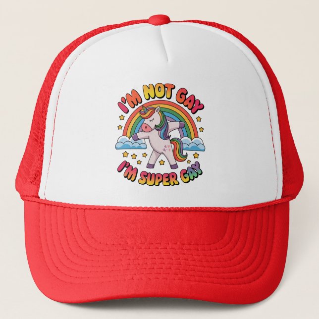 Casquette Gay Im Super Gay Sublimation-60681 Tri-Blend Shir (Devant)