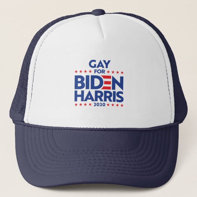 CASQUETTE GAY POUR BIDEN HARRIS (Devant)