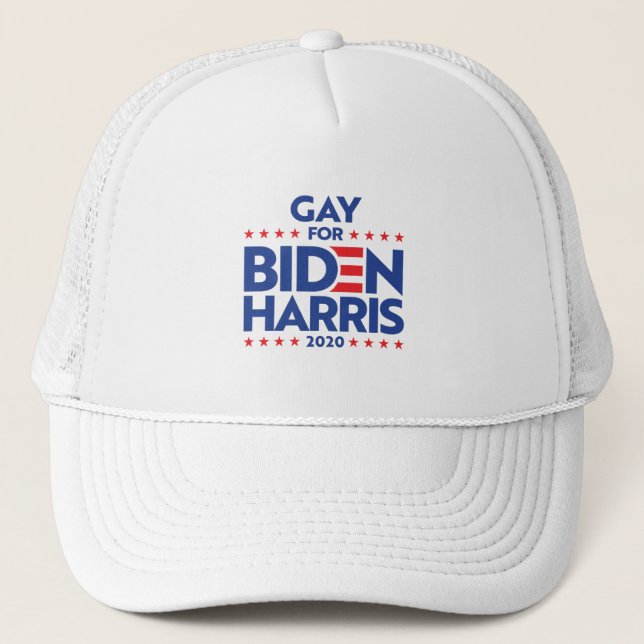 CASQUETTE GAY POUR BIDEN HARRIS (Devant)