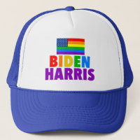 Gay pride du drapeau américain Biden Harris Rainbo