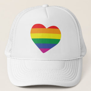 Casquette Gay Pride Heart
