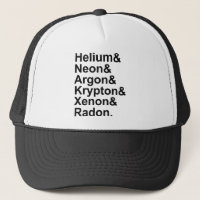 Gaz nobles Hélium Néon Argon Krypton Radon Xénon