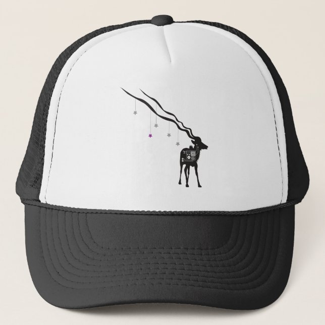 Casquette Gazelle avec chapeau de camion Stars (Devant)