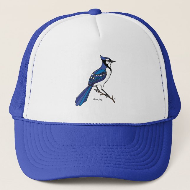 CASQUETTE GEAI BLEU (Devant)