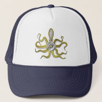 Gears Steampunk Octopus Kraken