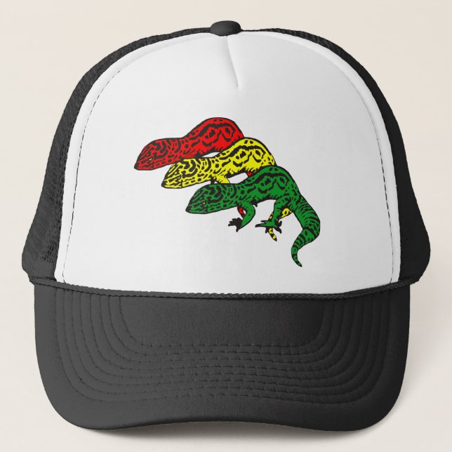 Casquette Geckos de Rasta (Devant)