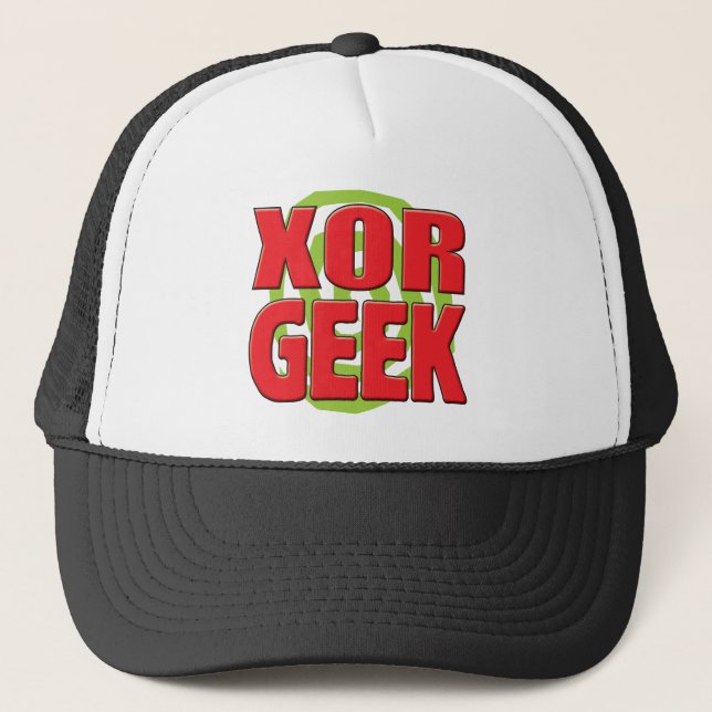 Casquette Geek de XOR (Devant)