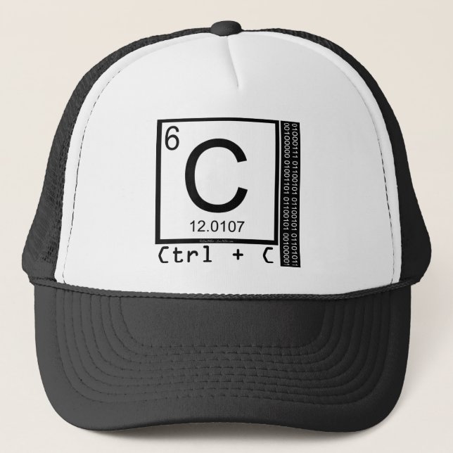 Casquette Geek Me! Carbon Copy (Devant)