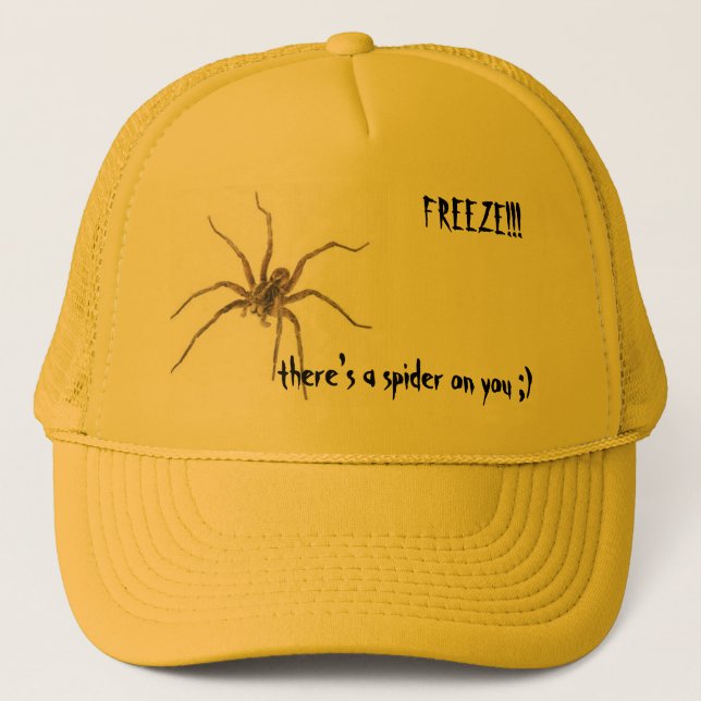 Casquette GEL ! ! ! il y a une araignée sur… (Devant)