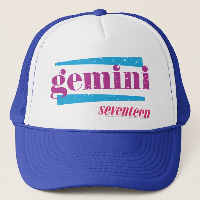 Casquette Gémeaux pourpres (Devant)