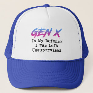Casquette Gen X - Dans Ma Défense, J'Ai Été Laissé Sans Surv