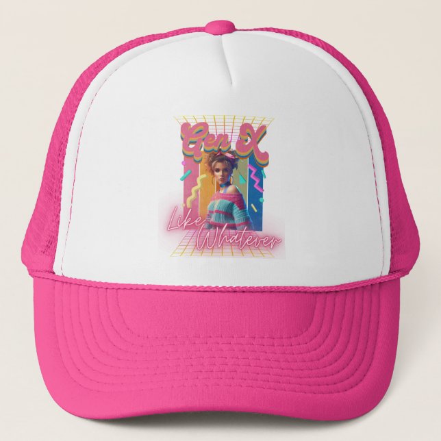 Casquette Gen X Femme Drôle (Devant)